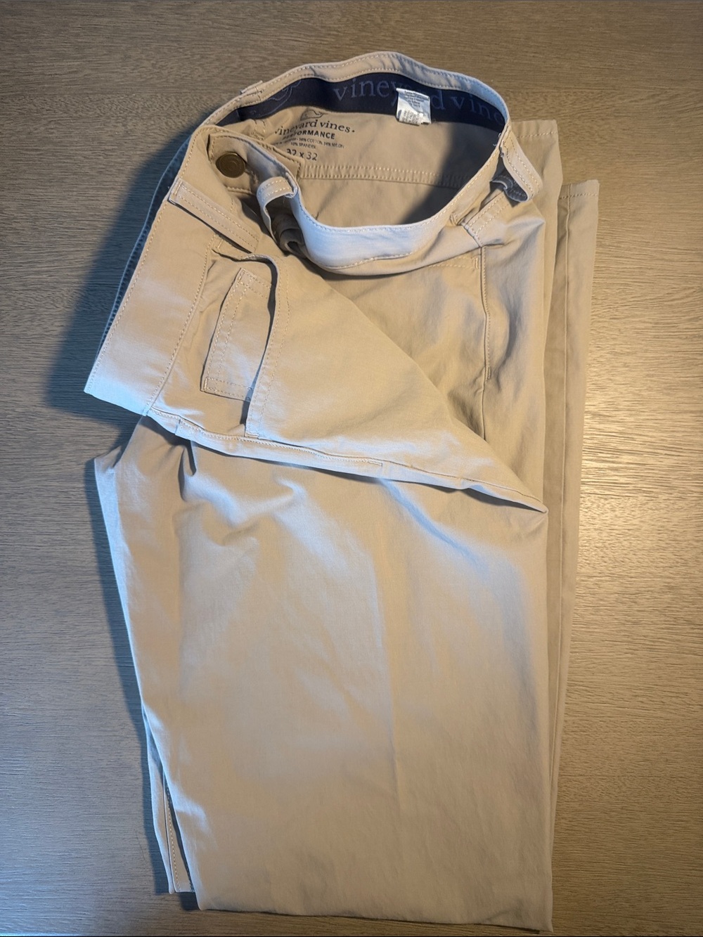 Vineyard Vines Men's Tan Chinos